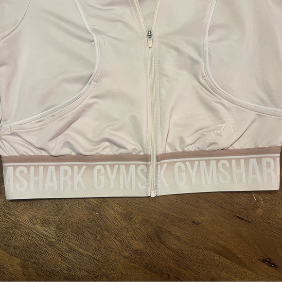 Gymshark Recess Track Top Size M Women’s Zip Up Athletic Workout Jacket - Picture 3 of 9